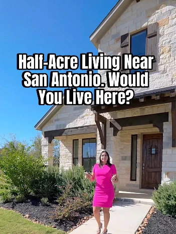 Half-Acre Living Near San Antonio — Would You Live Here?